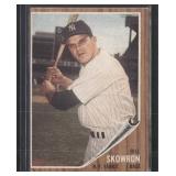 1962 Topps #110a Bill Skowron