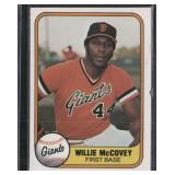 1981 Fleer #434 Willie McCovey