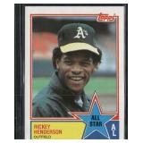 1983 Topps #391 Rickey Henderson