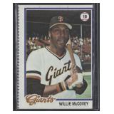 1978 Topps #34 Willie McCovey