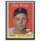 1958 Topps #332 Jim King