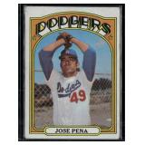 1972 Topps #322 Jose Pena