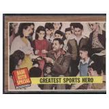 1962 Topps #143a Greatest Sports Hero