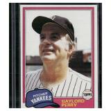 1981 Topps #582 Gaylord Perry