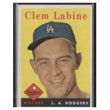 1958 Topps #305 Clem Labine