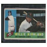 1960 Topps #172 Willie Kirkland
