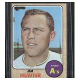 1968 Topps #385 Jim Hunter