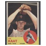 1963 Topps #165 Jim Kaat