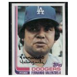 1982 Topps #510 Fernando Valenzuela