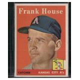 1958 Topps #318 Frank House