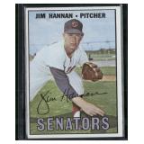 1967 Topps #291 Jim Hannan