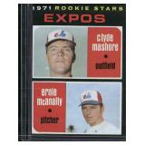1971 Topps #376 Expos 1971 Rookie Stars (Clyde...