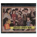 1962 Topps #143a Greatest Sports Hero