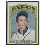 1972 Topps #743 Cesar Gutierrez