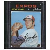 1971 Topps #209 Steve Renko