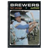 1971 Topps #76 Ted Savage