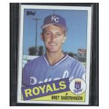 1985 Topps #23 Bret Saberhagen