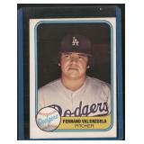 1981 Fleer #140 Fernando Valenzuela