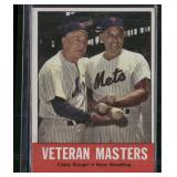 1963 Topps #43 Veteran Masters (Casey Stengel /...