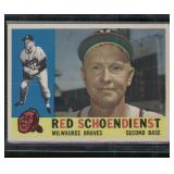 1960 Topps #335 Red Schoendienst