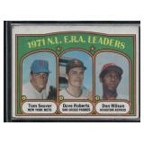 1972 Topps #91 1971 N.L. E.R.A. Leaders (Tom...