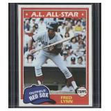1981 Topps #720 Fred Lynn