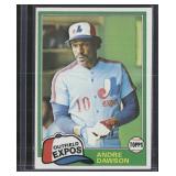 1981 Topps #125 Andre Dawson