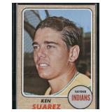 1968 Topps #218 Ken Suarez