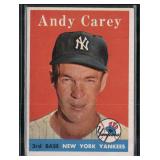 1958 Topps #333 Andy Carey