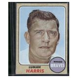 1968 Topps #439 Luman Harris