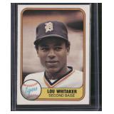 1981 Fleer #463 Lou Whitaker