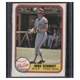 1981 Fleer #5a Mike Schmidt