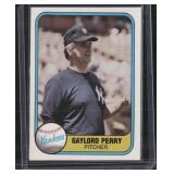 1981 Fleer #91 Gaylord Perry