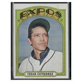1972 Topps #743 Cesar Gutierrez