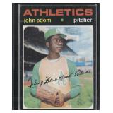 1971 Topps #523 John Odom