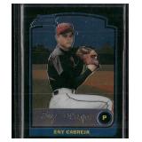 2003 Bowman Chrome #190 Eny Cabreja Refractor