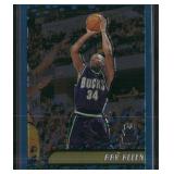 2001-02 Topps Chrome #25 Ray Allen Refractor