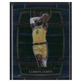 2021-22 Panini Select #100 LeBron James Blue...