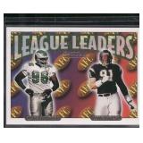 1993 Topps #218 Clyde Simmons / Leslie O'Neal Gold