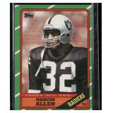 1986 Topps #62 Marcus Allen