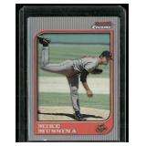1997 Bowman Chrome #35 Mike Mussina Refractor