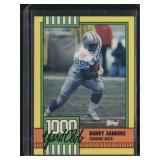 1990 Topps #3 Barry Sanders 1000 Yard Club