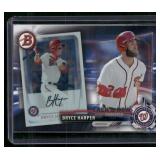 2017 Topps Chrome #BTN-10 Bryce Harper Bowman...