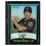 2001 Bowman Chrome #137 Tsuyoshi Shinjo