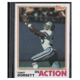 1982 Topps #312 Tony Dorsett