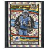 2025 Donruss #AAP-AST Amon-Ra St. Brown...