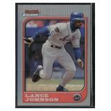1997 Bowman Chrome #80 Lance Johnson Refractors