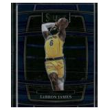 2021-22 Panini Select #100 LeBron James Blue...