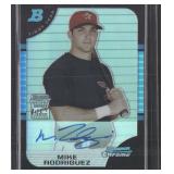 2005 Bowman Chrome #336 Mike Rodriguez...