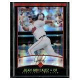 2001 Bowman Chrome #68 Juan Gonzalez X-Fractors